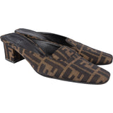 Fendi FF Monogram Heels (36,5)