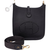 Hermès Clemence Leather Evelyne 16 Crossbody Bag