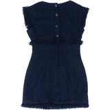 Chanel Bleu Tweed Dress (DE 34 / XS)