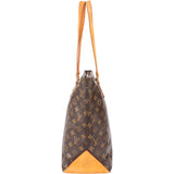 Louis Vuitton Canvas Monogram Cabas Mezzo Shoulder Bag