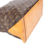 Louis Vuitton Canvas Monogram Cabas Mezzo Shoulder Bag