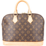 Louis Vuitton Canvas Monogram Alma PM Handbag