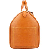 Louis Vuitton Cognac Epi Leather Keepall 50
