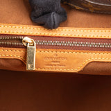 Louis Vuitton Canvas Monogram Cabas Mezzo Shoulder Bag