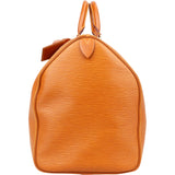 Louis Vuitton Cognac Epi Leather Keepall 50
