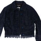 Chanel Bleu Linen Catwalk Set (D 34 / FR 36)