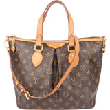 Louis Vuitton Canvas Monogram Palermo PM Handbag