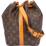 Louis Vuitton Canvas Monogram Sac Noe Petit Shoulder Bag