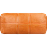 Louis Vuitton Cognac Epi Leather Keepall 50