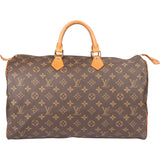 Louis Vuitton Canvas Monogram Speedy 40 Handbag
