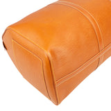 Louis Vuitton Cognac Epi Leather Keepall 50