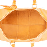 Louis Vuitton Cognac Epi Leather Keepall 50