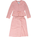 Chanel Rose Tweed Coco Set (D 34 / FR 36)