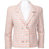 Chanel Tweed Silver Button Costume Jacket (DE38 / FR40)
