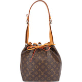 Louis Vuitton Canvas Monogram Sac Noe Petit Shoulder Bag