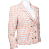 Chanel Tweed Silver Button Costume Jacket (DE38 / FR40)