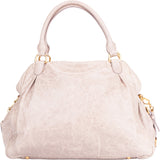 Miu Miu Rose Leather City Handbag