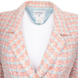 Chanel Tweed Silver Button Costume Jacket (DE38 / FR40)