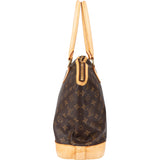 Louis Vuitton Canvas Monogram Lockit Horizontal Handbag