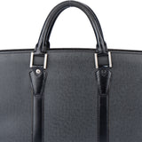 Louis Vuitton Noir Taiga Leather Lozan Business Handbag