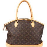 Louis Vuitton Canvas Monogram Lockit Horizontal Handbag