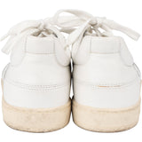 Christian Dior White Leather Bee Sneaker (35)