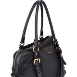 Prada Black Nylon City Handbag