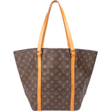 Louis Vuitton Canvas Monogram Sac Shopping Shoulder Bag