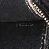 Louis Vuitton Noir Taiga Leather Lozan Business Handbag