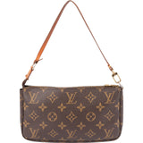 Louis Vuitton Canvas Monogram Pochette Accessoire Handbag