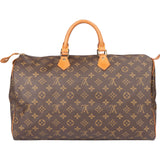 Louis Vuitton Canvas Monogram Speedy 40 Handbag