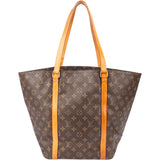 Louis Vuitton Canvas Monogram Sac Shopping Shoulder Bag