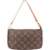 Louis Vuitton Canvas Monogram Pochette Accessoire Handbag