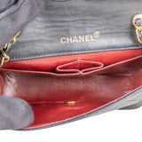 Chanel Quilted Lambskin 24K Gold Single Flap Crossbody Bag