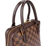 Louis Vuitton Damier Ebene Monogram Brera Handbag