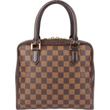 Louis Vuitton Damier Ebene Monogram Brera Handbag