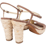 Chanel Suede CC Heels (36)