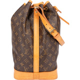 Louis Vuitton Canvas Monogram Sac Noe Grande Shoulder Bag