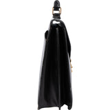 Louis Vuitton Noir Epi Leather Serviette Business Handbag