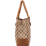 Gucci GG Monogram Bamboo Handbag