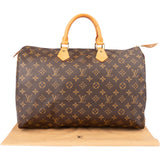 Louis Vuitton Canvas Monogram Speedy 40 Handbag