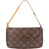 Louis Vuitton Canvas Monogram Pochette Accessoire Handbag