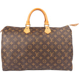 Louis Vuitton Canvas Monogram Speedy 40 Handbag