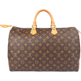 Louis Vuitton Canvas Monogram Speedy 40 Handbag