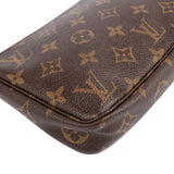 Louis Vuitton Canvas Monogram Pochette Accessoire Handbag