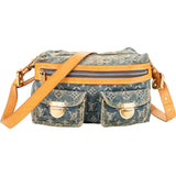 Louis Vuitton Denim Monogram Baggy PM Crossbody Bag