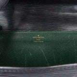 Louis Vuitton Noir Epi Leather Serviette Business Handbag
