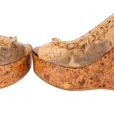 Chanel Cork CC Espadrilles Shoes (36,5)