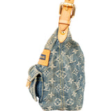 Louis Vuitton Denim Monogram Baggy PM Crossbody Bag