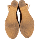 Chanel Cork CC Espadrilles Shoes (36,5)